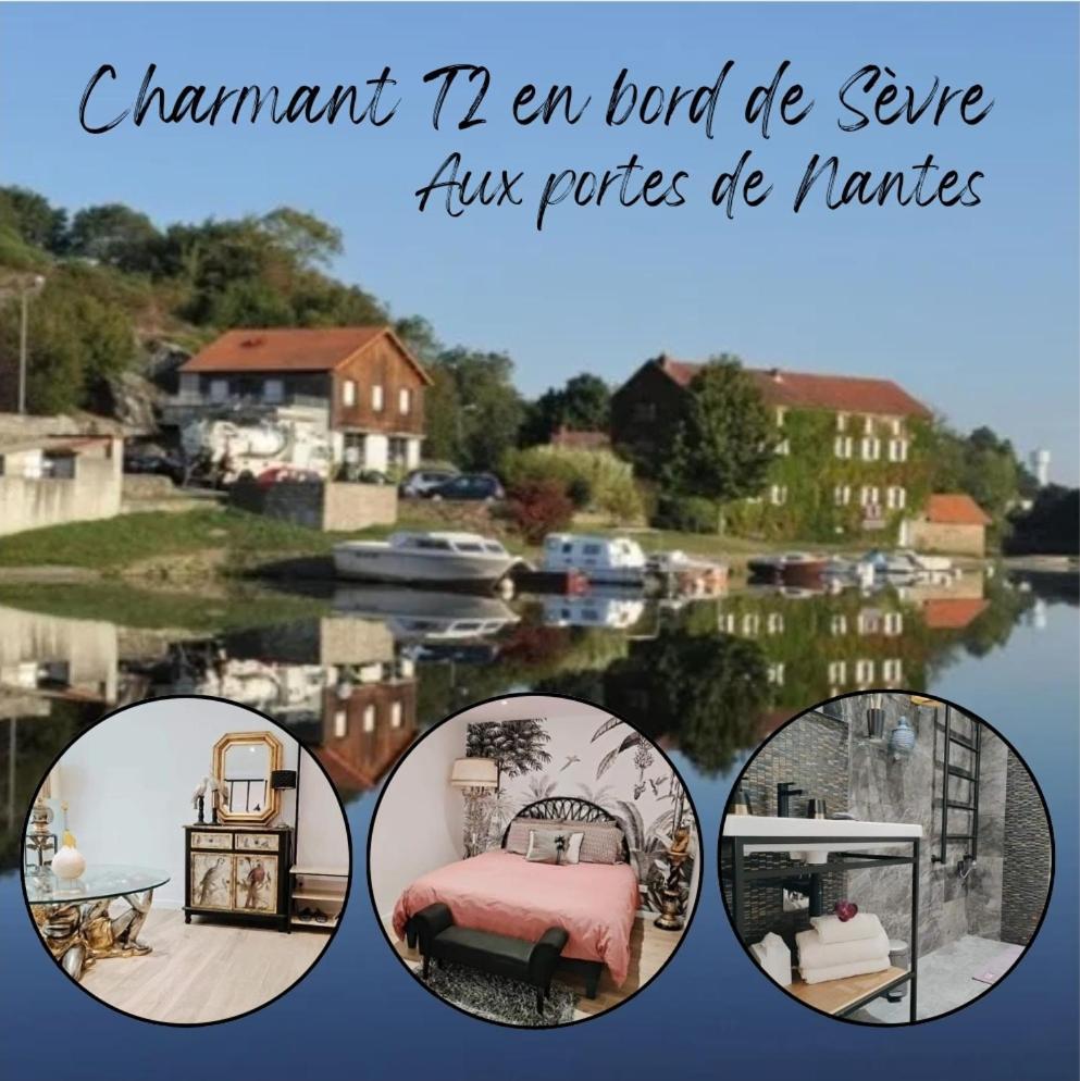 Charmant T2 , En Bord De Sevre Vertou Exterior foto